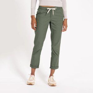 Vuori Womens Ripstop Pant // Size: M // Color: Army
